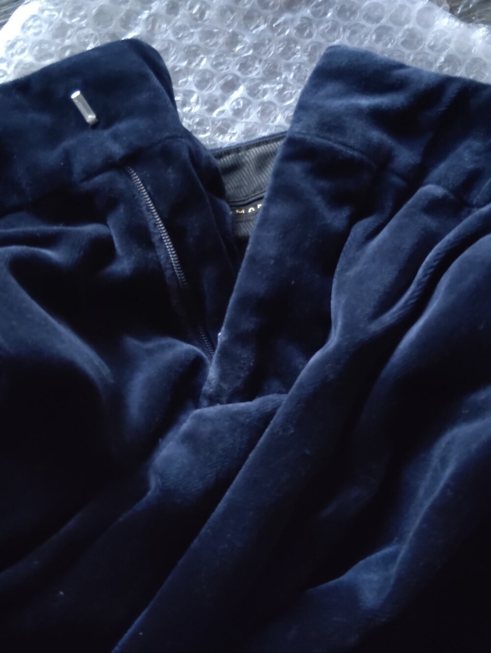 Navy blue shade Zara pants - Picture 5 of 8